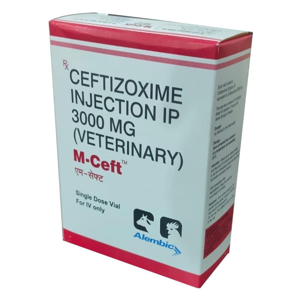 M-ceft 3000mg Ceftizoxime Injection