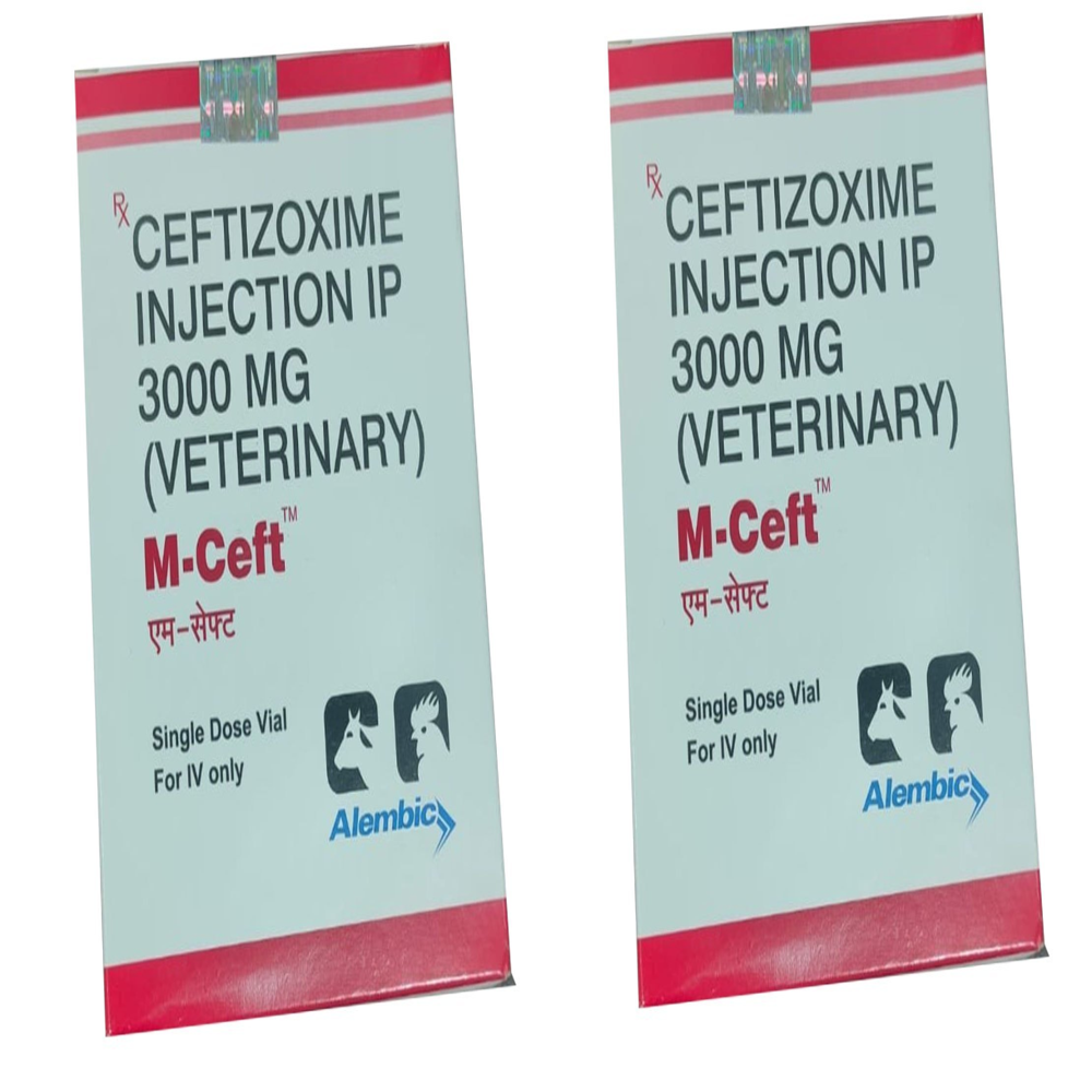 M-ceft 3000mg Ceftizoxime Injection
