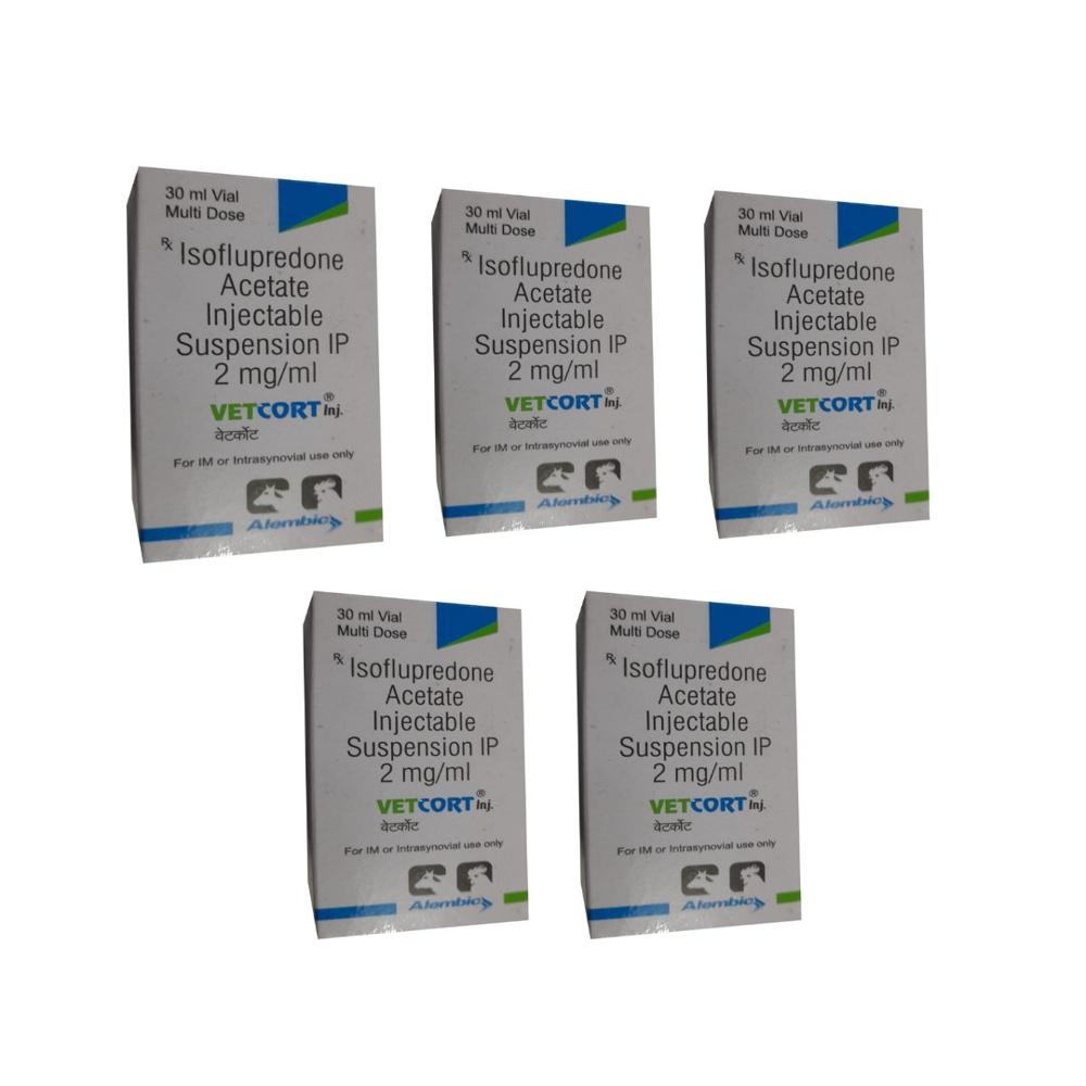 Vetcort Isoflupredone acetate 30ml Injection
