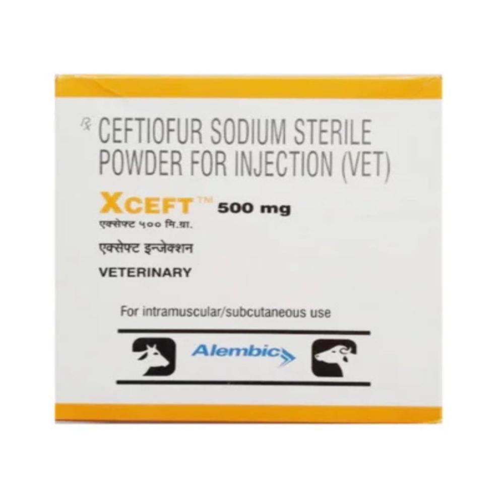 Xceft 500mg Ceftiofur sodium Injection