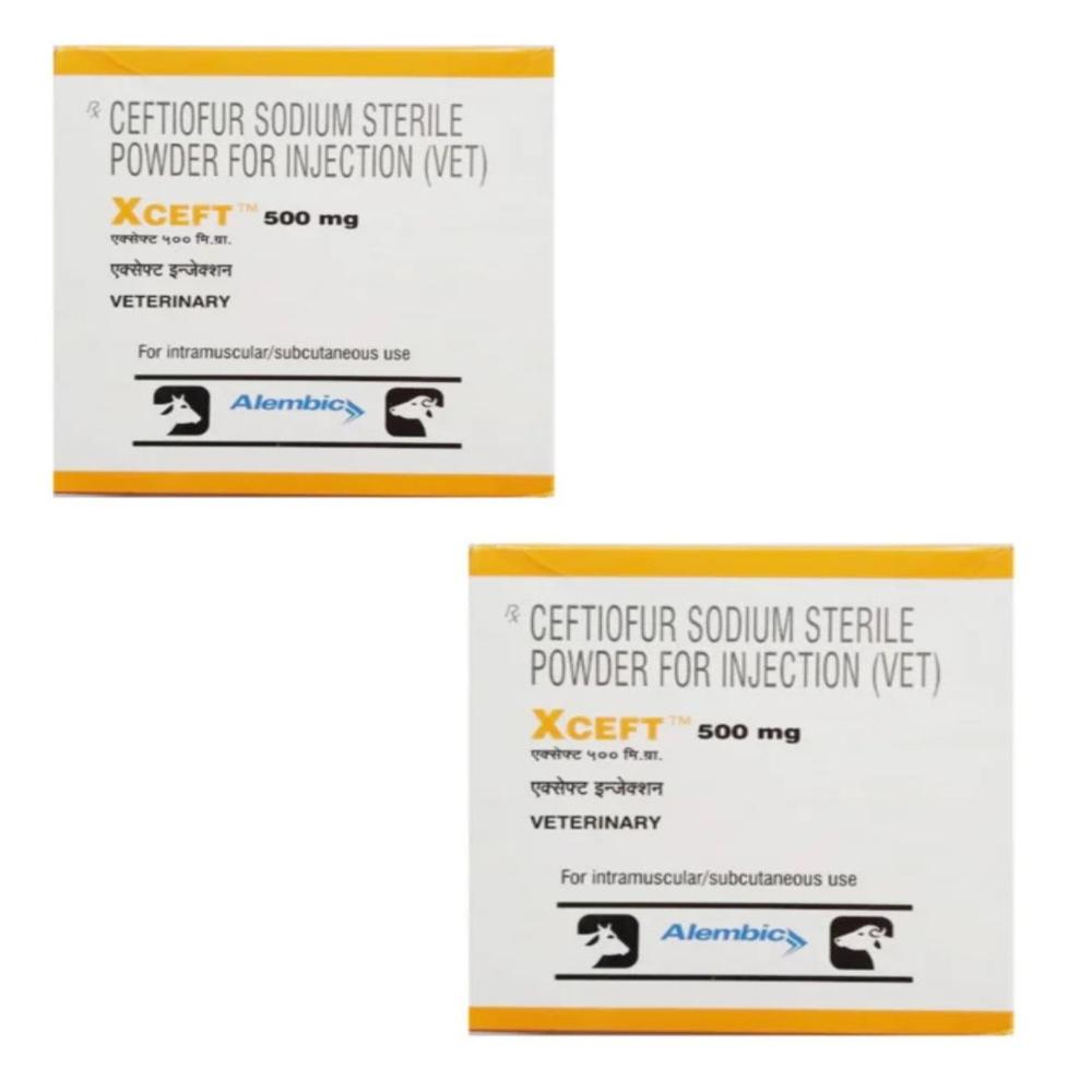 Xceft 500mg Ceftiofur sodium Injection