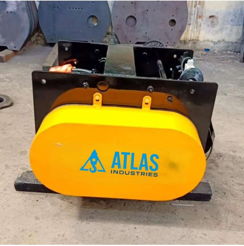 Base Mounted Wire Rope Hoist - Power Source: Electric
