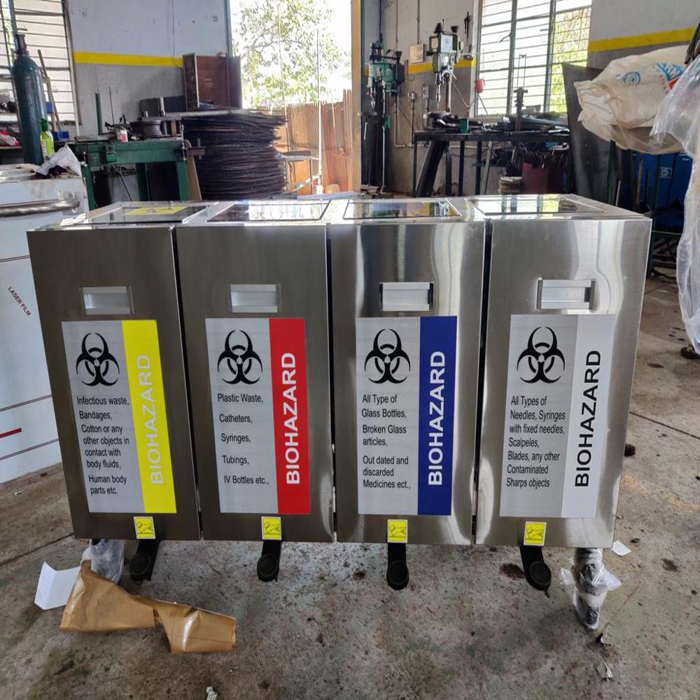STAINLESS STEEL MEDICAL TROLLEY