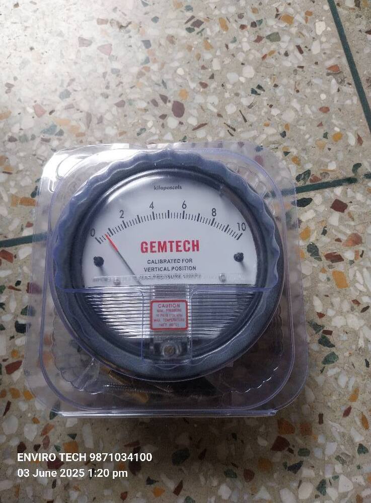Cdpg-ql-led Aerosense Digital Differential Pressure Gauge Range 0-6 Mm Wc