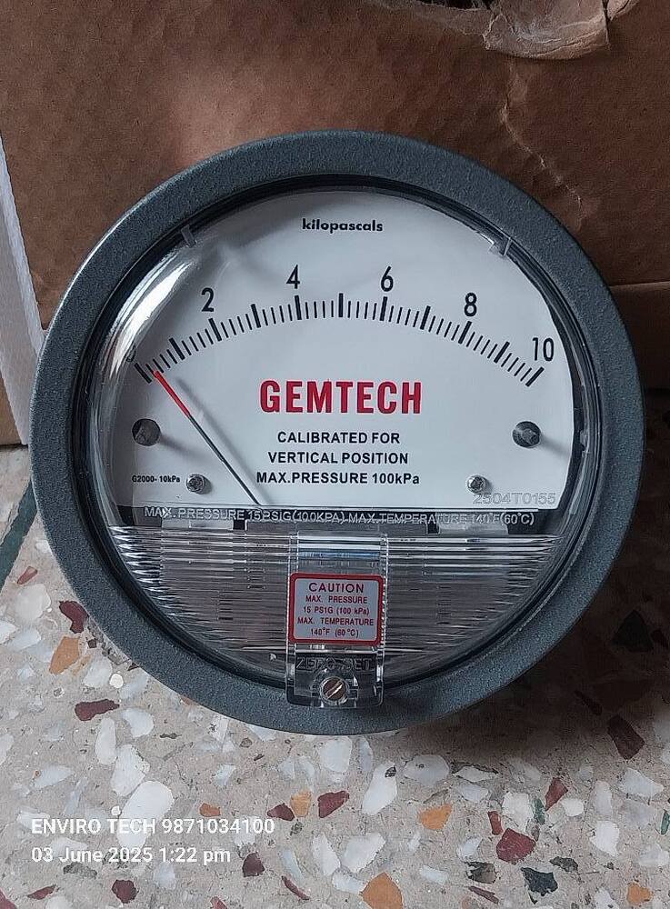 GEMTECH OMEGA DIFFERENTIAL PRESSURE GAUGE From Selaqui Industrial Area Dehradun Uttarakhand