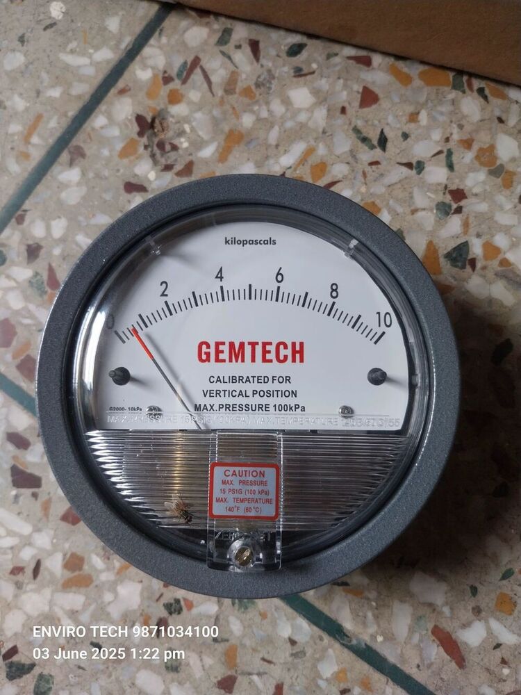 GEMTECH OMEGA DIFFERENTIAL PRESSURE GAUGE From Selaqui Industrial Area Dehradun Uttarakhand