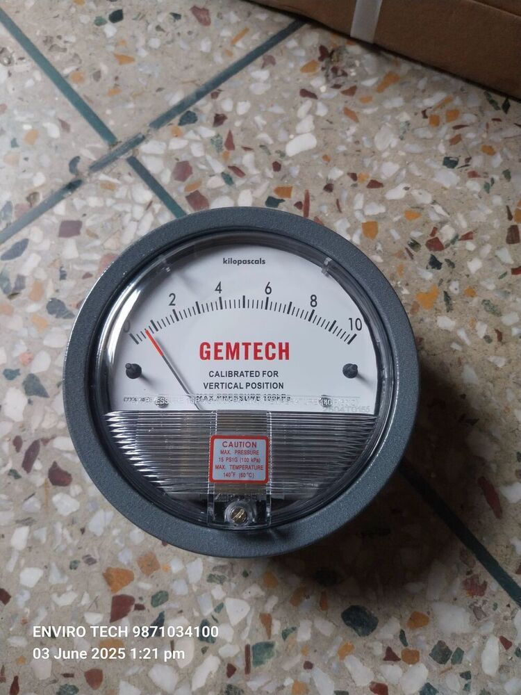 GEMTECH Differential Pressure Gauge Dealers Near Lifeline Hospital