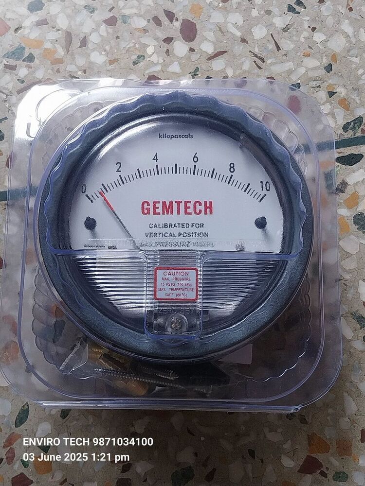 GEMTECH Differential Pressure Gauge Dealers Near Lifeline Hospital