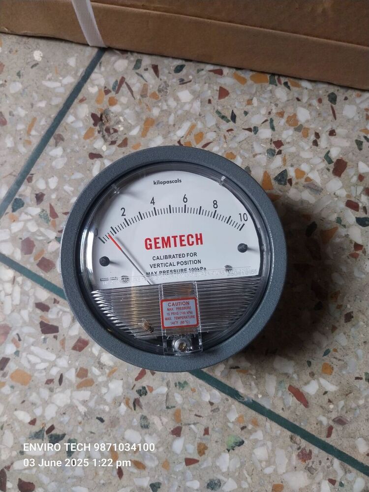 GEMTECH Differential Pressure Gauge Dealers Near Lifeline Hospital