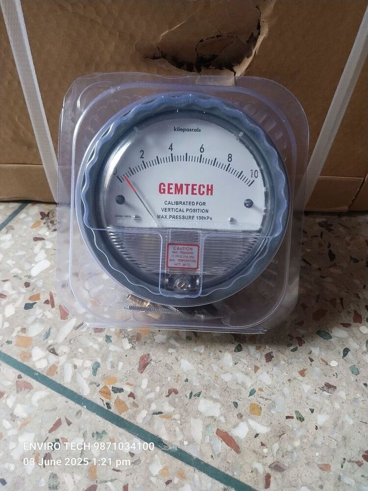 GEMTECH Differential Pressure Gauge Dealers Near Lifeline Hospital