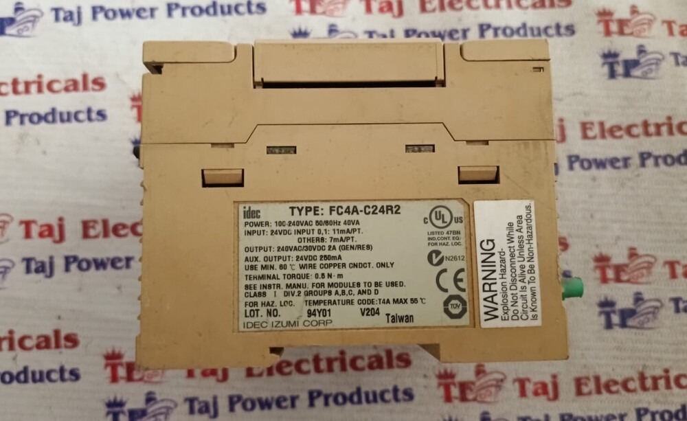 IDEC FC4A-C24R2 PLC