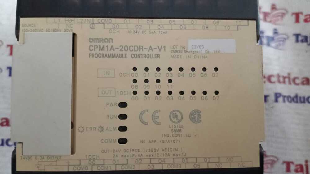 Omron Cpm1a-20cdr-a-v1