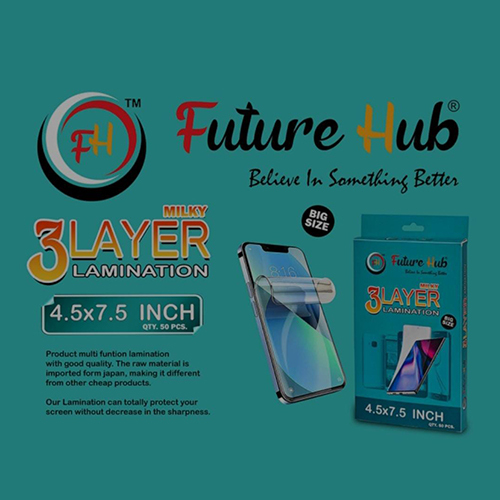 3 Layer Lamination - Color: Transparent