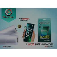 3 Layer Matt Lamination - Color: Transparent