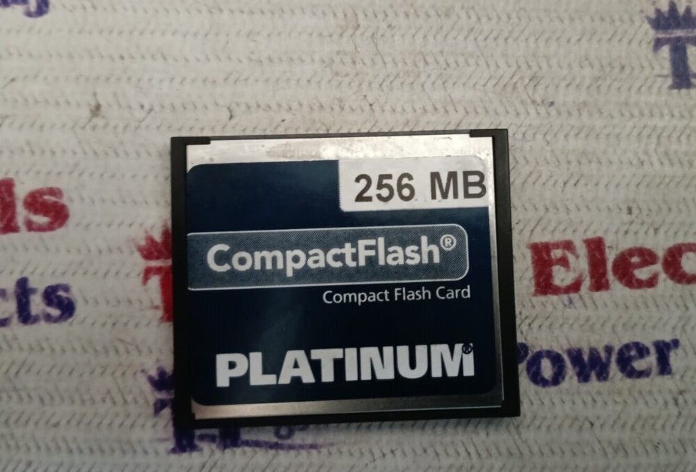 PLATINUM COMPACT FLASH CARD 256MB