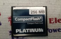 PLATINUM COMPACT FLASH CARD 256MB