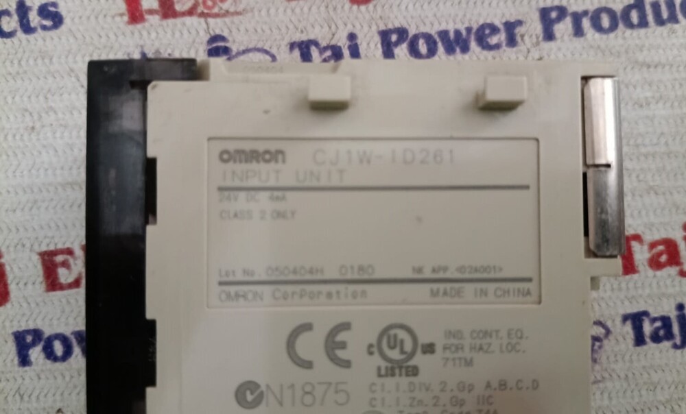OMRON CJ1W-ID261 PLC