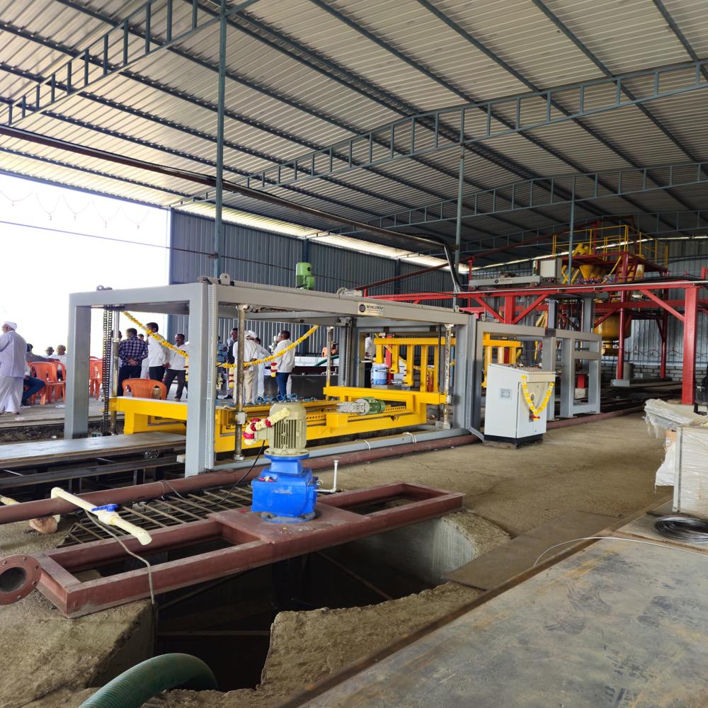 AAC block manufacturing plant