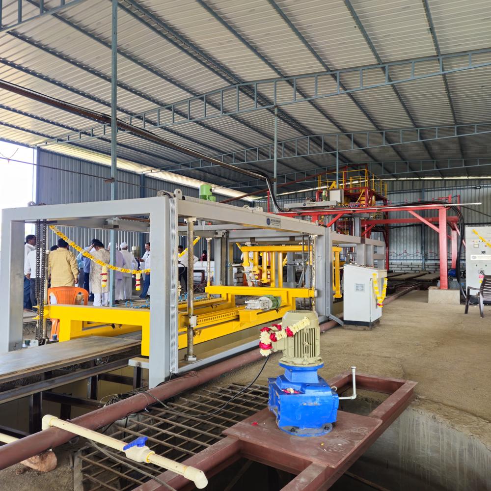 AAC block manufacturing plant