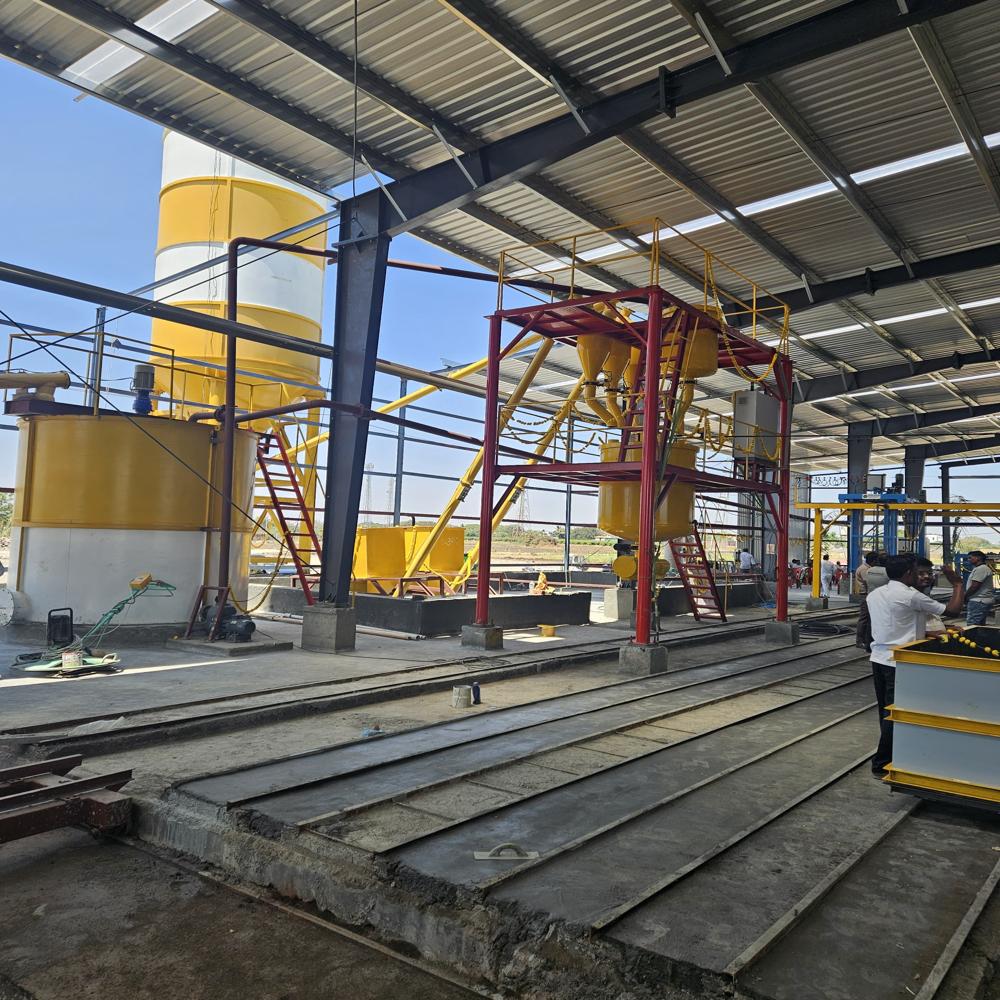 AAC block production line