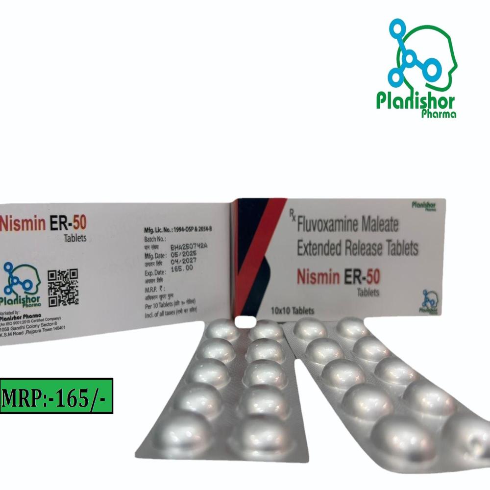 Fluvoxamine Maleate Extended Release Tablets - Recommended For: Adults