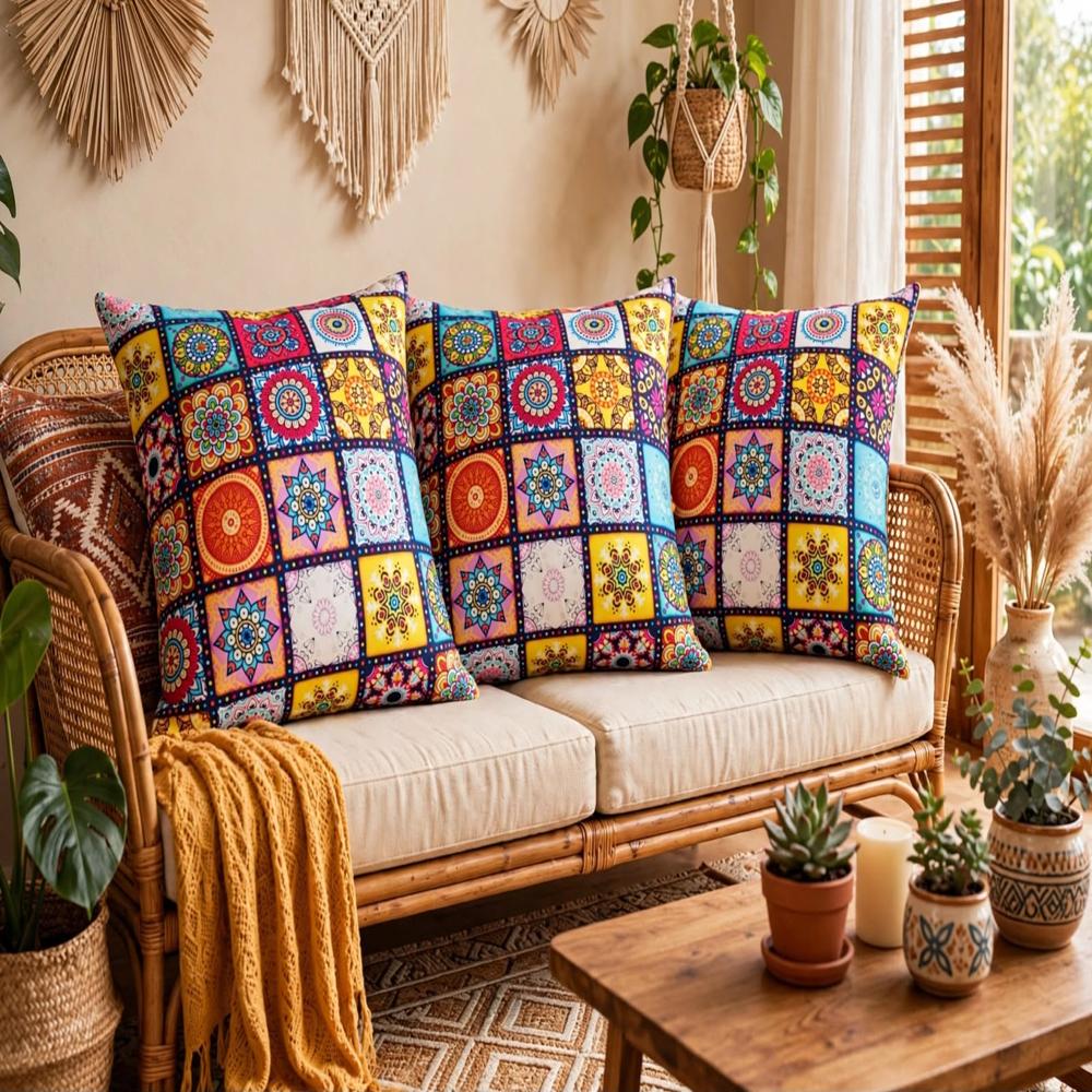 Cushion Cover - Color: Multy Clouer