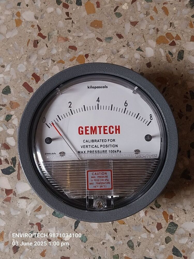 GEMTECH Differential Pressure Gauge Dealers Near Sanjeevan Hospital