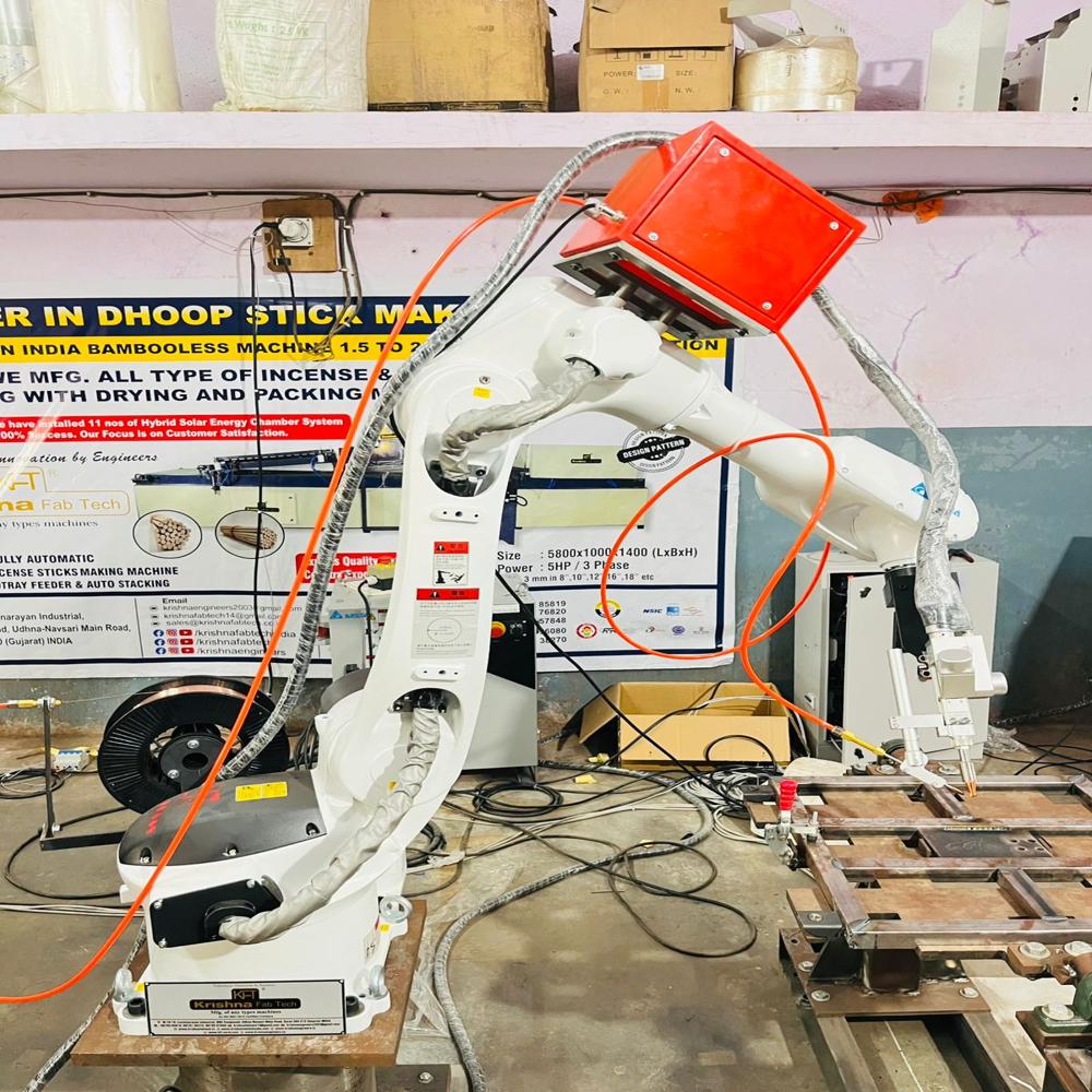 Robotic Welding With Laser - Accuracy: 95 %