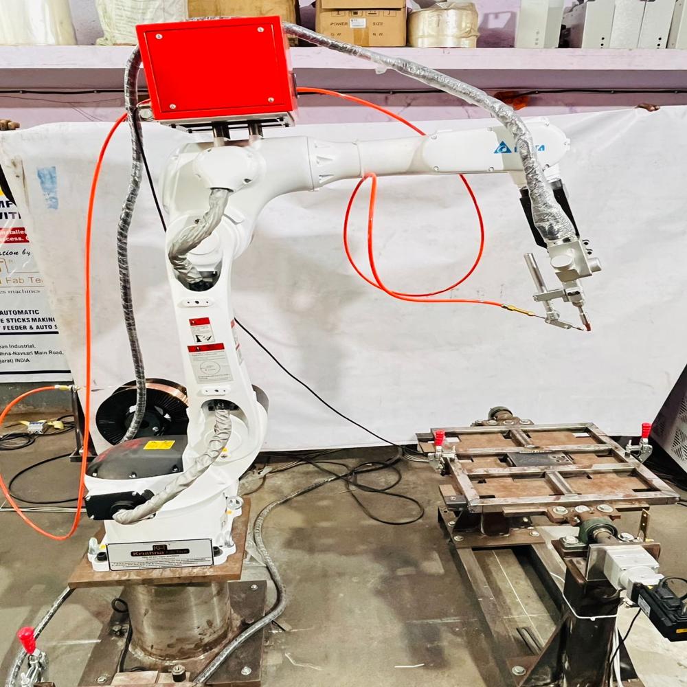 Robotic Welding With Laser - Accuracy: 95 %