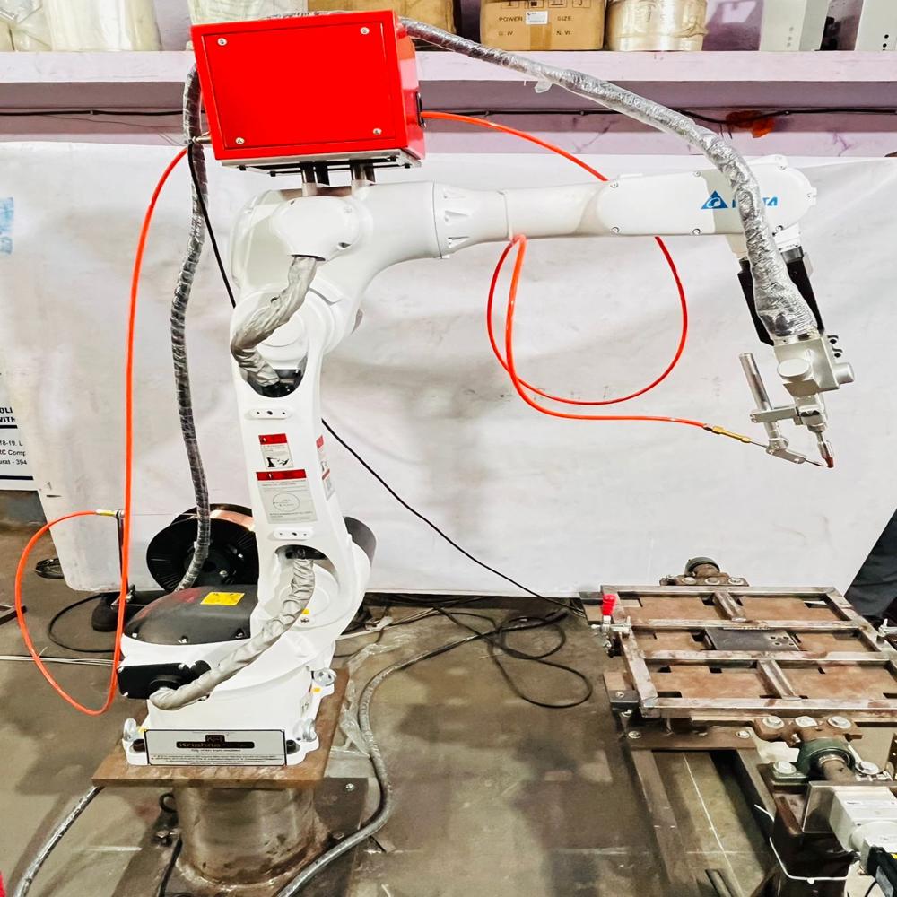 Robotic Welding With Laser - Accuracy: 95 %