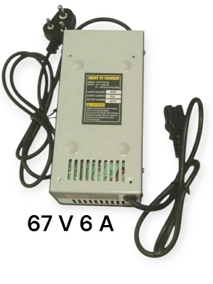 60v6A O/P 67 V e bike Lithium battery charger