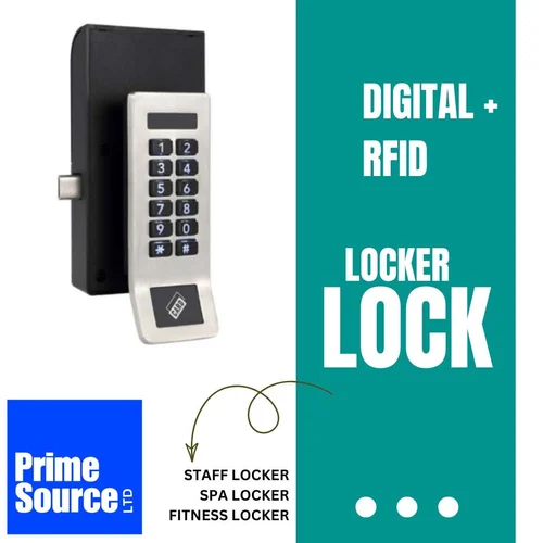 Locker Lock With Digital Pad And RFID