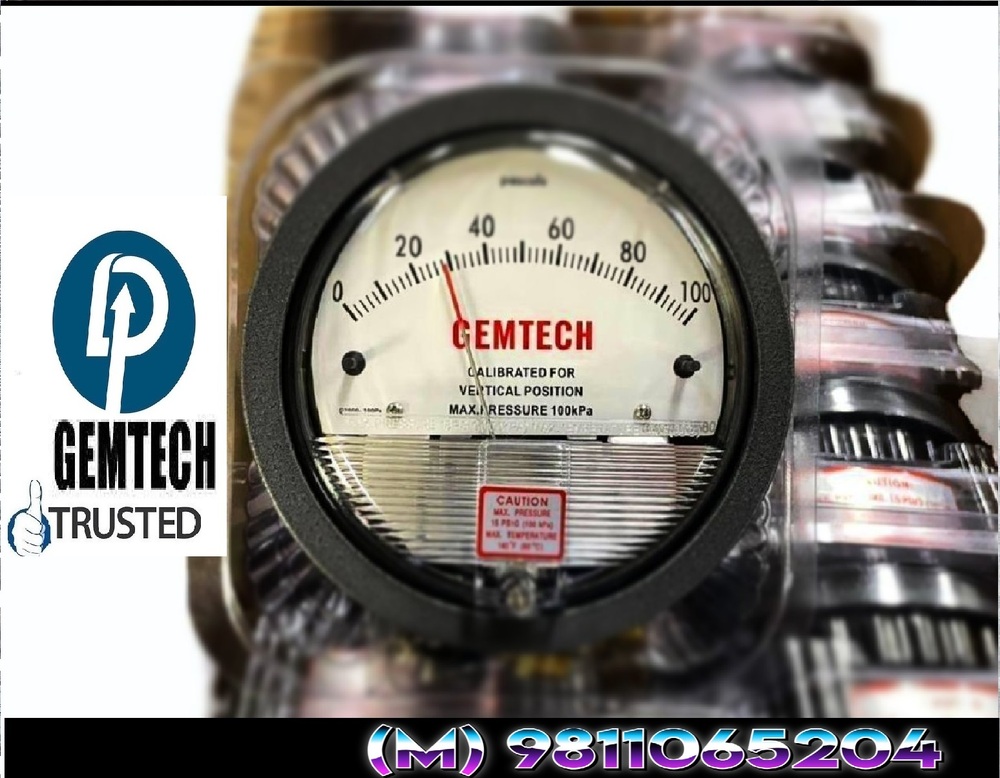 Series G2000 GEMTECH Differential Pressure Gauges by Saraipali Chhattisgarh