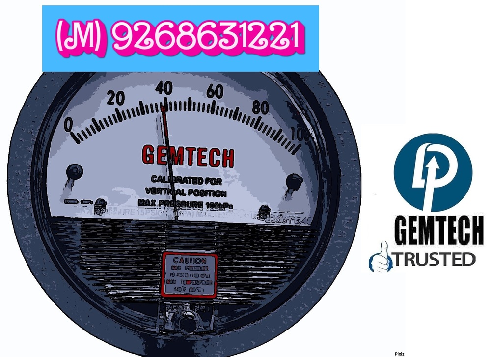 Series G2000 GEMTECH Differential Pressure Gauges by Saraipali Chhattisgarh