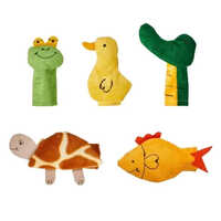 Water Animal Finger Puppet - Color: Multicolor
