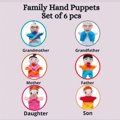 Family Hand Puppet Set