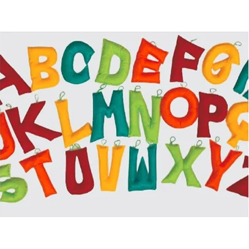 Stuffed Alphabet Letter Educational Toys
