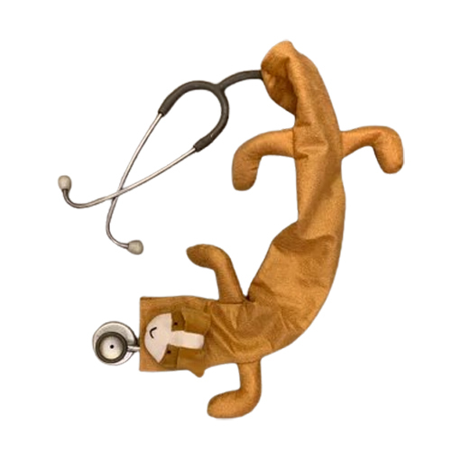 Plush Stethoscope Cover With Toy - Power Source: Manual