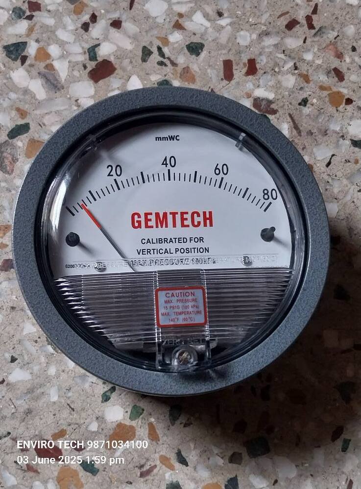 GEMTECH Differential Pressure Gauge Dealers Near National Heart Institute
