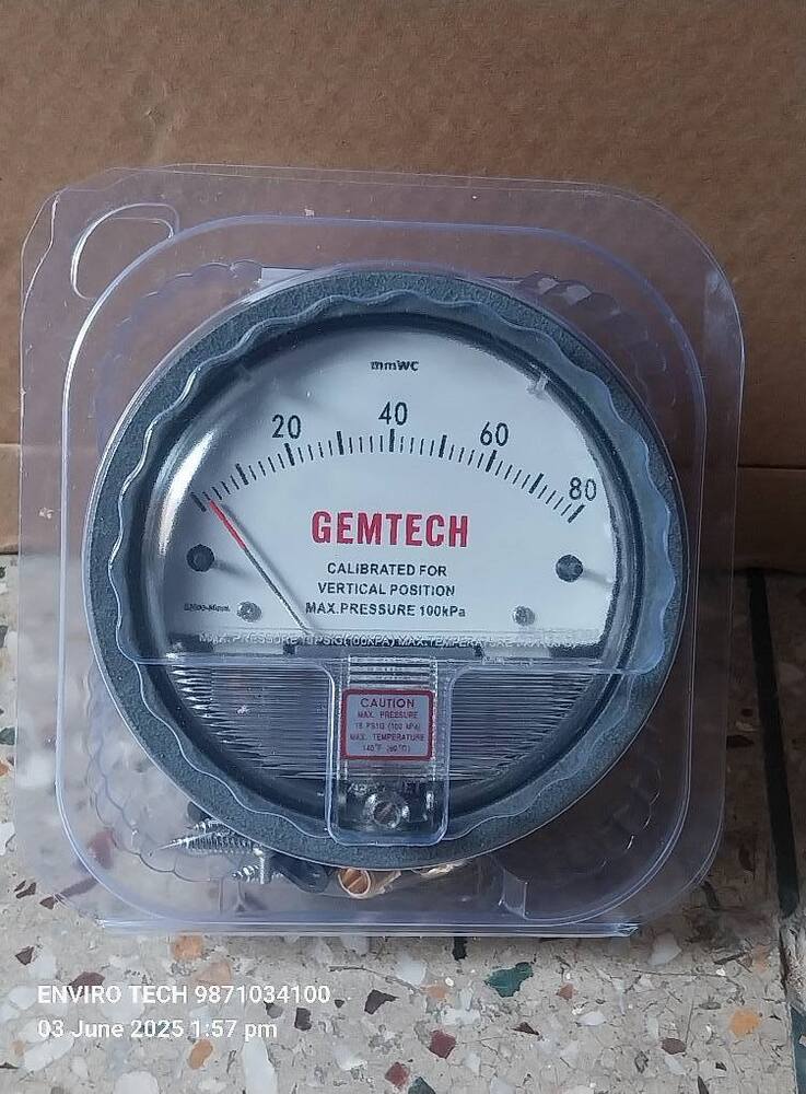 GEMTECH Differential Pressure Gauge Dealers Near National Heart Institute