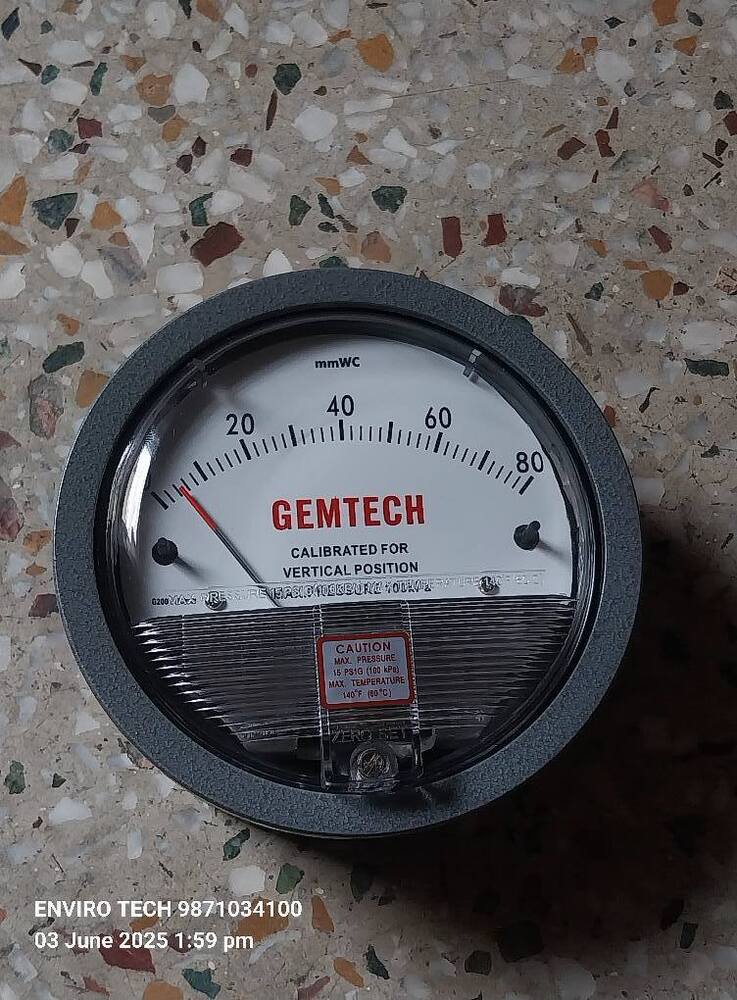 GEMTECH Differential Pressure Gauge Dealers Near Nulife Hospital