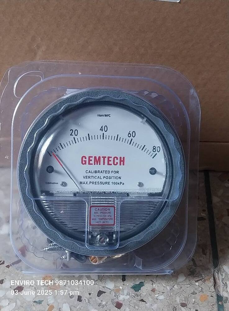 GEMTECH Differential Pressure Gauge Dealers Near Nulife Hospital