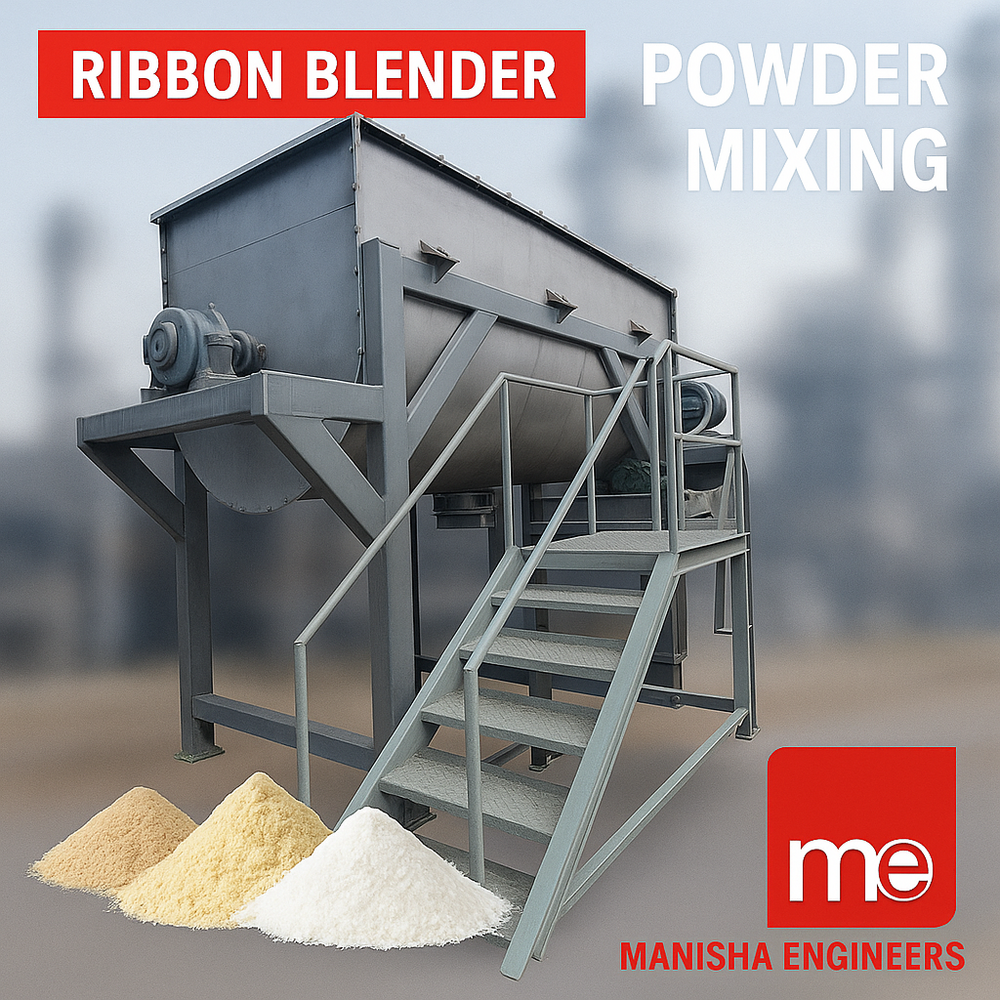 Automatic Ribbon Blender - Application: Industrial