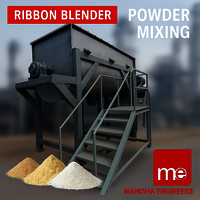 Ss Ribbon Blender - Capacity: 100 Ltr