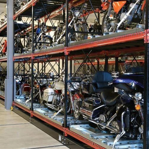 Motorcycle Storage Rack System