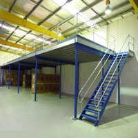 Commercial Mezzanine Flooring System - Capacity: 500 Kg