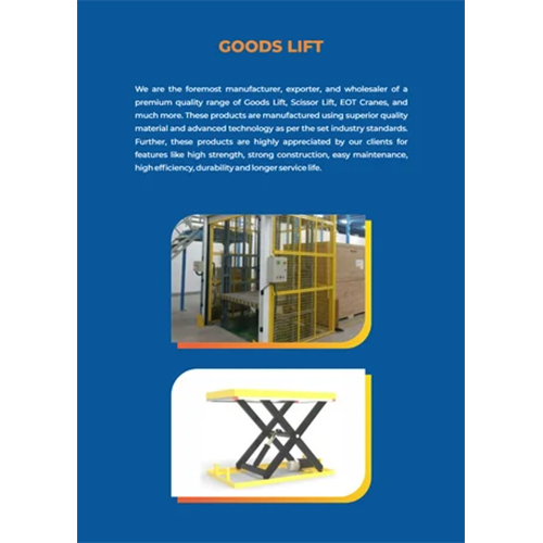 Goods Lift