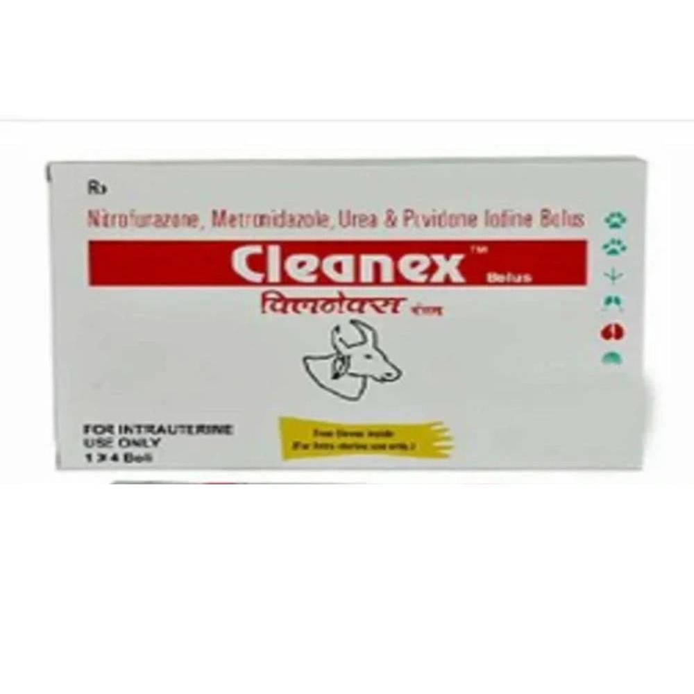 Cleanex Nitrofurazone +Metronidazole +Povidone Iodine Bolus