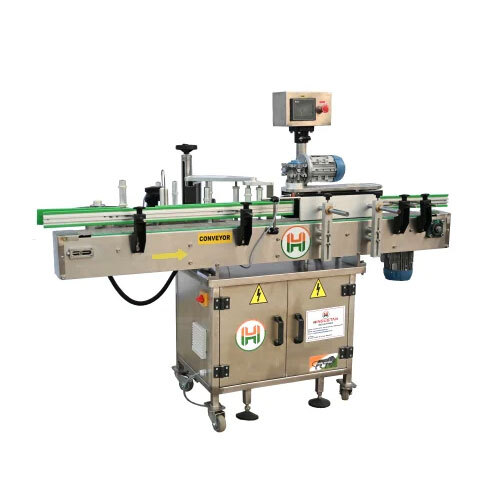 Veterinary Bottle Sticker Labeling Machine - Application: Industrial