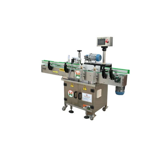 Shampoo Bottle Sticker Labeling Machine - Application: Industrial